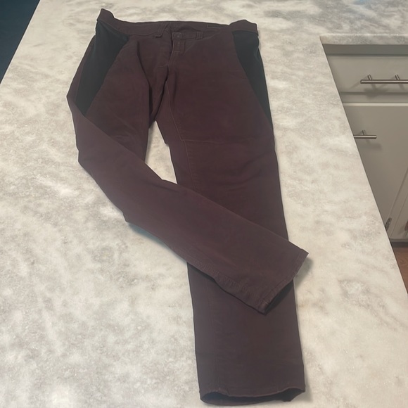 Rag and bone leather pop jeans 32 - Picture 2 of 11